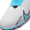 NIKE Jr. Air Zoom Mercurial Superfly 9 Academy Kunstrasen-Fu&szlig;ballschuhe Kinder 146 - white/baltic blue-pink blast 38.5