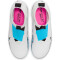 NIKE Jr. Zoom Superfly 9 Academy Kunstrasen-Fußballschuhe Kinder 146 - white/baltic blue-pink blast 37.5