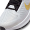 NIKE Air Zoom Structure 24 Road Laufschuhe Damen 106 - white/wheat gold-black-pink spell 42