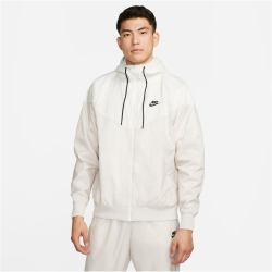 NIKE Sportswear Windrunner Kapuzenjacke Herren 104 - lt orewood brn/sail/black M