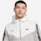 NIKE Sportswear Repeat Kapuzenjacke Herren 012 - lt iron ore/summit white/black S