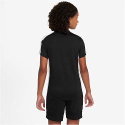 NIKE Academy 23 Dri-FIT kurzarm Fußball Trainingsshirt Kinder 010 - black/white/white XL (158-170 cm)