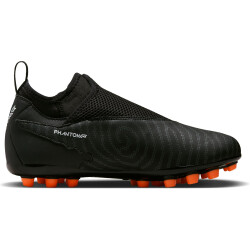 NIKE Jr. Phantom GX Academy Dynamic Fit AG Kunstrasen-Fußballschuhe Kinder 010 - black/summit white-dk smoke grey 36