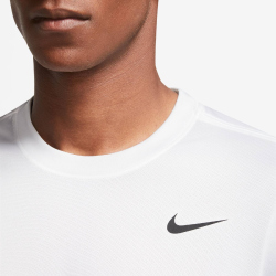 NIKE Dri-FIT Legend Fitness T-Shirt Herren 100 - white/black XS