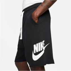 NIKE Club Alumni French Terry Shorts Herren 010 - black/white/white XXL