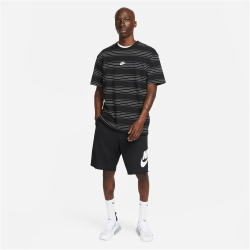 NIKE Club Alumni French Terry Shorts Herren 010 - black/white/white XL
