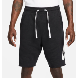 NIKE Club Alumni French Terry Shorts Herren 010 - black/white/white XL