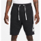 NIKE Club Alumni French Terry Shorts Herren 010 - black/white/white XL