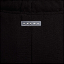 NIKE Air Mid-Rise Fleece Jogginghose Damen 010 - black/black/white S