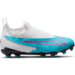 NIKE Jr. Phantom GX Academy Dynamic Fit MG Multi-Ground Fu&szlig;ballschuhe Kinder 446 - baltic blue/pink blast-white-laser blue 36