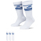 NIKE Sportswear Everyday Essential Retro-Sportsocken 105 - white/game royal/game royal 34-38