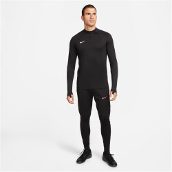 NIKE Dri-FIT Strike langarm Fußball Trainingsshirt Herren 010 - black/black/anthracite/white XS