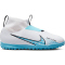NIKE Jr. Zoom Mercurial Superfly 9 Academy TF Turf Multinocken-Fu&szlig;ballschuhe Kinder 146 - white/baltic blue-pink blast 32
