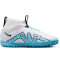 NIKE Jr. Zoom Mercurial Superfly 9 Academy TF Turf Multinocken-Fu&szlig;ballschuhe Kinder 146 - white/baltic blue-pink blast 32