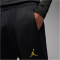 NIKE Paris Saint-Germain Strike Jordan Dri-FIT Knit lange Fu&szlig;ballhose Herren 010 - black/black/tour yellow S