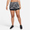 NIKE One Dri-FIT Mid-Rise 3" 2in1 Printed Shorts Damen 025 - photon dust/black S