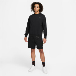 NIKE Dri-FIT Standard Issue Basketball Sweatshirt Herren 010 - black/pale ivory XXL