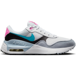 NIKE Air Max SYSTM Sneaker Kinder 106 - white/blue lightning-black-blue whisper 38.5