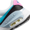NIKE Air Max SYSTM Sneaker Kinder 106 - white/blue lightning-black-blue whisper 38.5