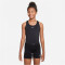NIKE Dri-FIT Swoosh Tank Sport-BH Mädchen 010 - black/white XL (156-166 cm)