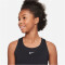 NIKE Dri-FIT Swoosh Tank Sport-BH Mädchen 010 - black/white XL (156-166 cm)