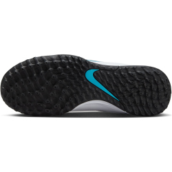 NIKE Jr. Tiempo Legend 9 Academy TF Turf Fu&szlig;ballschuhe Kinder 146 - white/black-baltic blue-pink blast 38.5