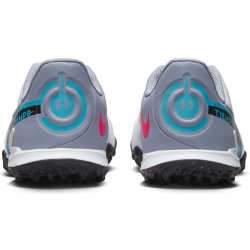 NIKE Jr. Tiempo Legend 9 Academy TF Turf Fu&szlig;ballschuhe Kinder 146 - white/black-baltic blue-pink blast 38.5