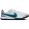 NIKE Jr. Tiempo Legend 9 Academy TF Turf Fu&szlig;ballschuhe Kinder 146 - white/black-baltic blue-pink blast 38.5