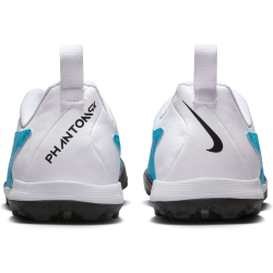 NIKE Jr. Phantom GX Academy TF Multinocken-Fu&szlig;ballschuhe Kinder 446 - baltic blue/pink blast-white-laser blue 38.5