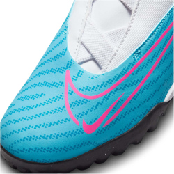 NIKE Jr. Phantom GX Academy TF Multinocken-Fu&szlig;ballschuhe Kinder 446 - baltic blue/pink blast-white-laser blue 38.5