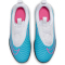 NIKE Jr. Phantom GX Academy TF Multinocken-Fu&szlig;ballschuhe Kinder 446 - baltic blue/pink blast-white-laser blue 38.5