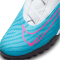 NIKE Jr. Phantom GX Academy TF Multinocken-Fu&szlig;ballschuhe Kinder 446 - baltic blue/pink blast-white-laser blue 38.5