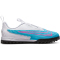 NIKE Jr. Phantom GX Academy TF Multinocken-Fu&szlig;ballschuhe Kinder 446 - baltic blue/pink blast-white-laser blue 37.5