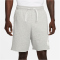 NIKE Club Alumni French Terry Shorts Herren 063 - dk grey heather/white/white L