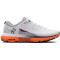 UNDER ARMOUR HOVR Infinite 5 Laufschuhe Herren 102 - white/orange blast/tux purple 41