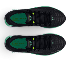 UNDER ARMOUR HOVR Infinite 5 Laufschuhe Herren 002 - black/white/green breeze 43
