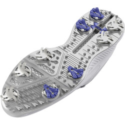 UNDER ARMOUR Charged Breathe 2 Golfschuhe Damen 100 - white/white/metallic silver 37.5