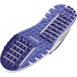 UNDER ARMOUR Charged Breathe 2 Spikeless Golfschuhe Damen 100 - white/metallic silver/baja blue 36.5