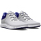 UNDER ARMOUR Charged Breathe 2 Spikeless Golfschuhe Damen 100 - white/metallic silver/baja blue 36.5