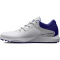 UNDER ARMOUR Charged Breathe 2 Spikeless Golfschuhe Damen 100 - white/metallic silver/baja blue 36.5
