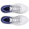 UNDER ARMOUR Charged Breathe 2 Spikeless Golfschuhe Damen 100 - white/metallic silver/baja blue 36.5