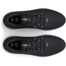 UNDER ARMOUR Charged Draw 2 Spikeless Golfschuhe Herren 001 - black/black/steel 42.5