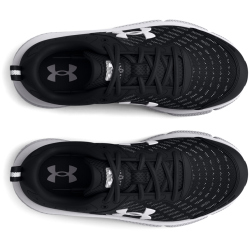 UNDER ARMOUR Assert 10 Laufschuhe Jungen 001 - black/white/white 36.5