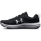 UNDER ARMOUR Assert 10 Laufschuhe Jungen 001 - black/white/white 36.5