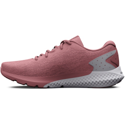 UNDER ARMOUR Charged Rogue 3 Laufschuhe Damen 600 - pink elixir/white/metallic silver 38