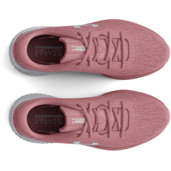 UNDER ARMOUR Charged Rogue 3 Laufschuhe Damen 600 - pink elixir/white/metallic silver 38.5