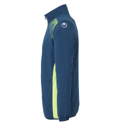 uhlsport GOAL Präsentationsjacke petrol/flash grün S