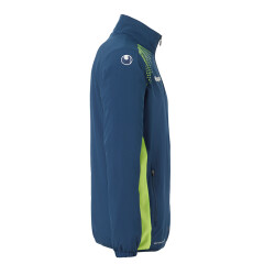 uhlsport GOAL Präsentationsjacke petrol/flash grün S