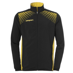 uhlsport GOAL Pr&auml;sentationsjacke schwarz/limonengelb L