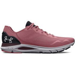 UNDER ARMOUR HOVR Sonic 6 Laufschuhe Damen 601 - pink elixir/black/halo gray 37.5